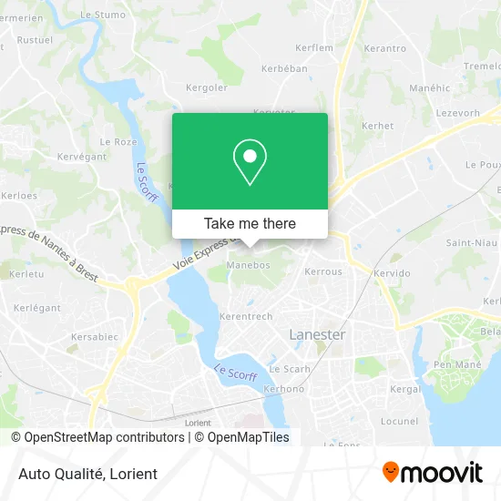 Auto Qualité map