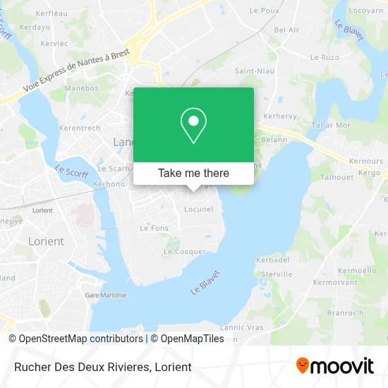Rucher Des Deux Rivieres map