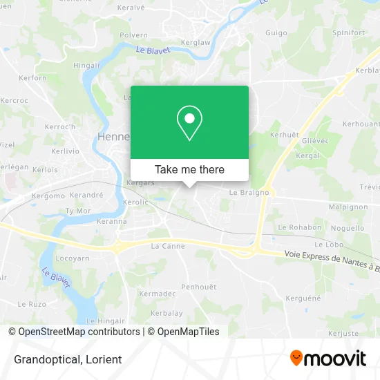 Grandoptical map