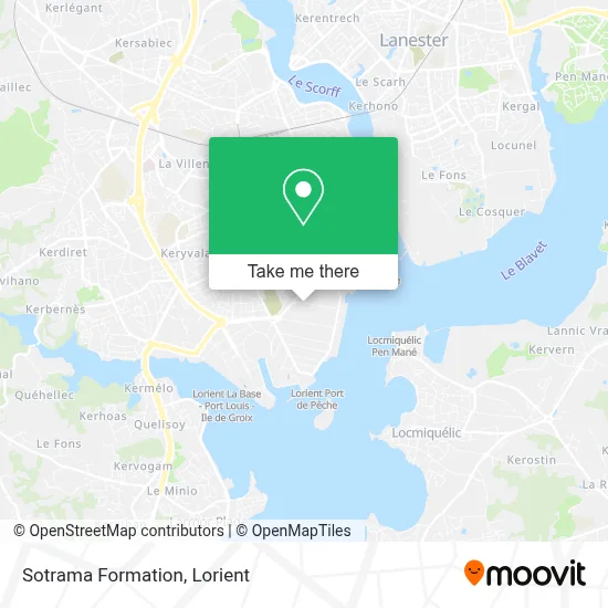 Sotrama Formation map
