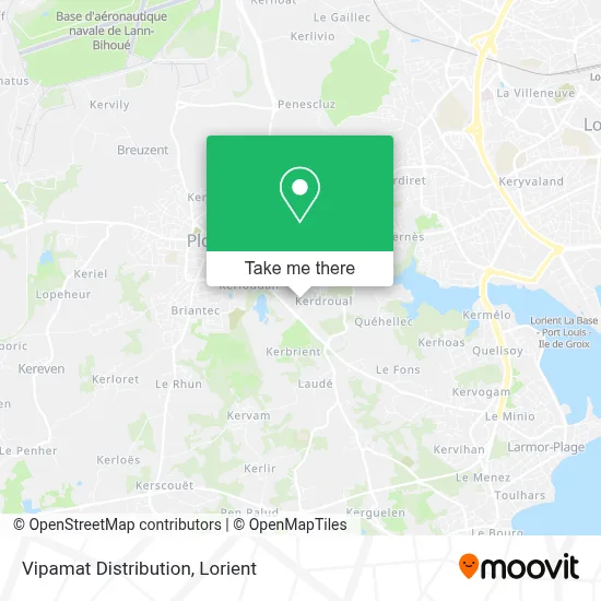 Vipamat Distribution map