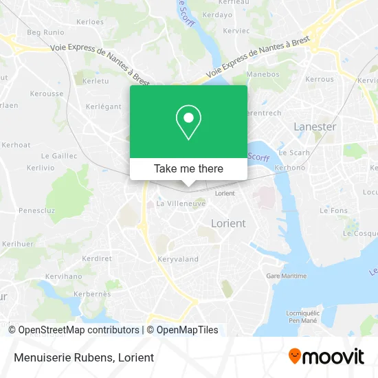 Menuiserie Rubens map