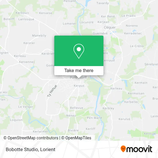 Bobotte Studio map