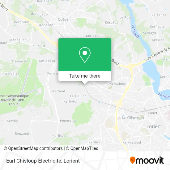 Eurl Chisloup Électricité map