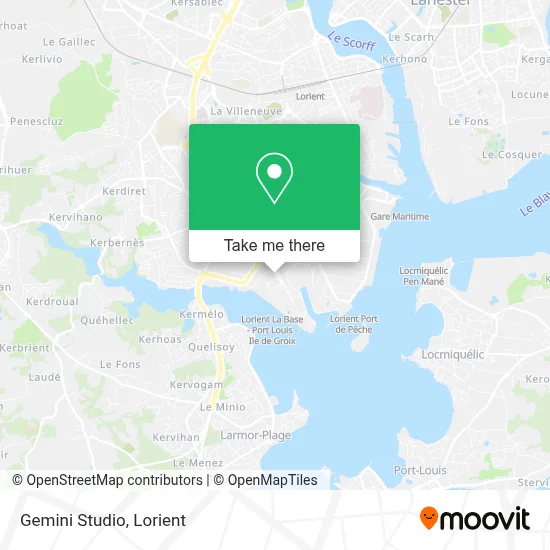 Gemini Studio map
