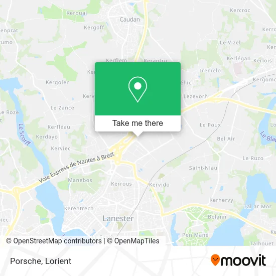Porsche map
