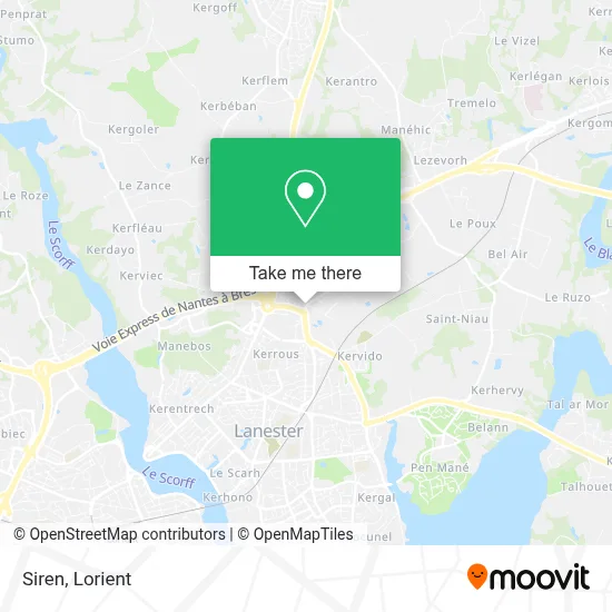 Siren map