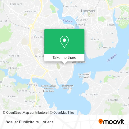 L'Atelier Publicitaire map