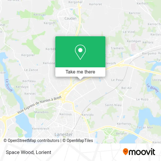 Space Wood map