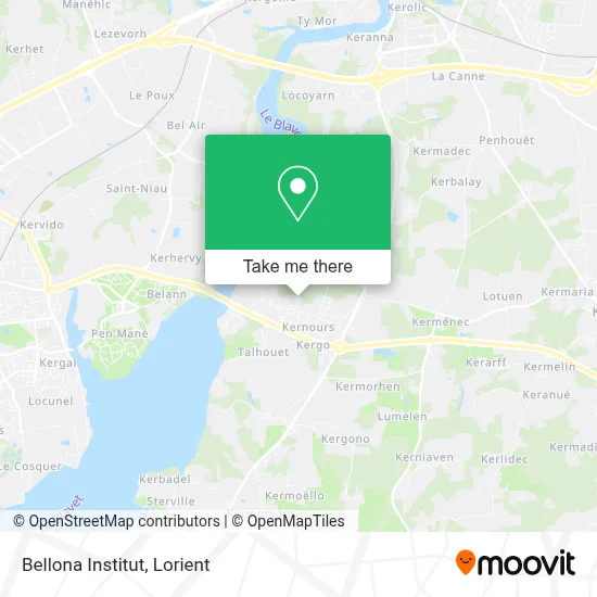 Bellona Institut map