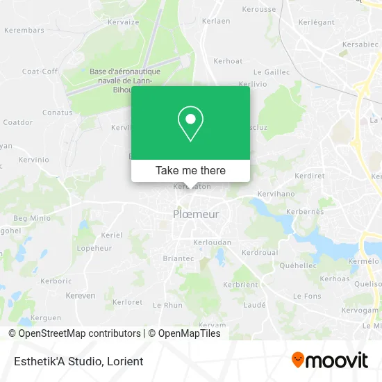 Esthetik'A Studio map