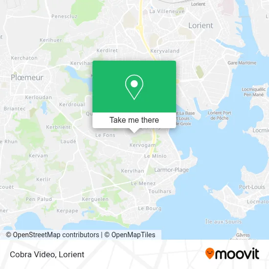 Cobra Video map