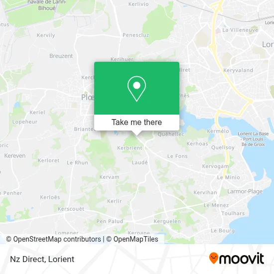 Nz Direct map
