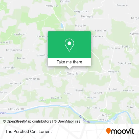 Le Chat Perché map