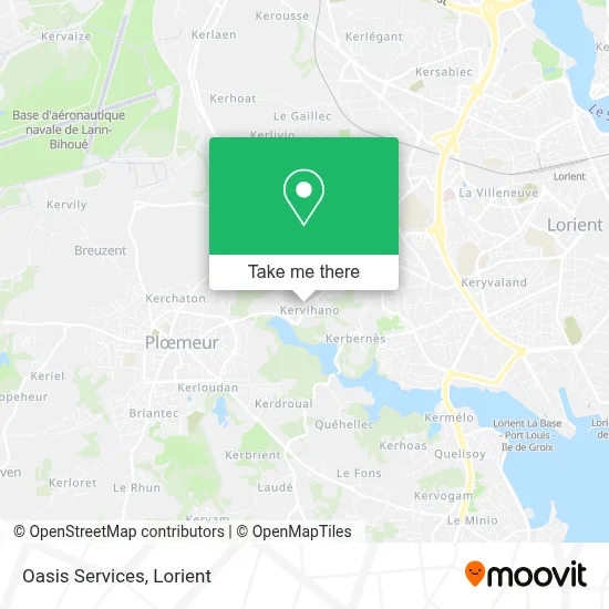 Oasis Services map