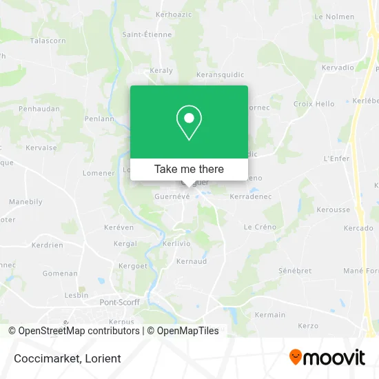 Coccimarket map