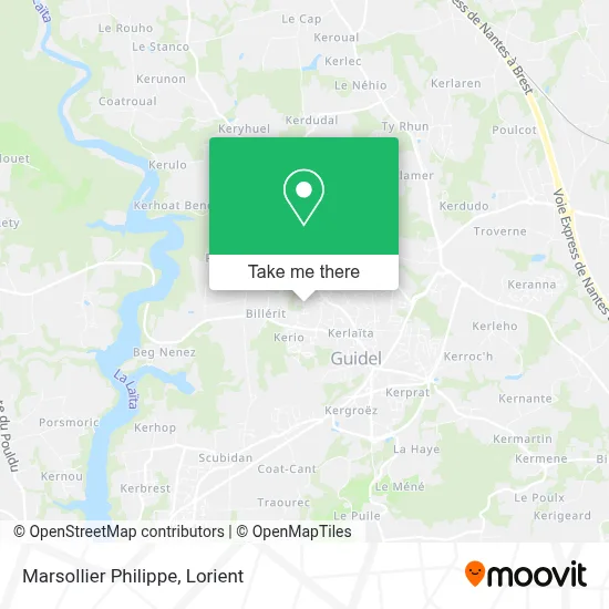 Marsollier Philippe map