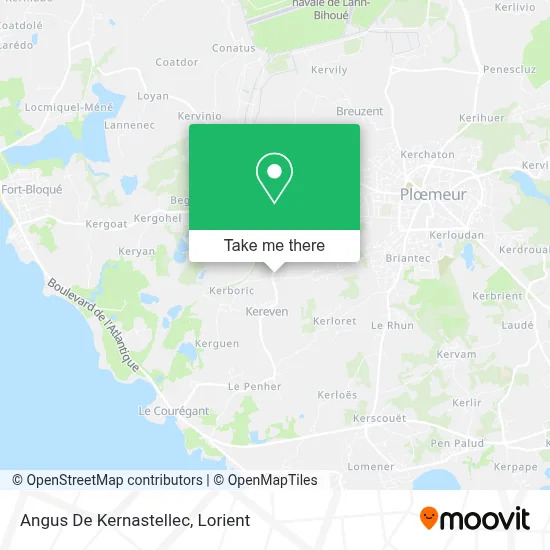 Angus De Kernastellec map
