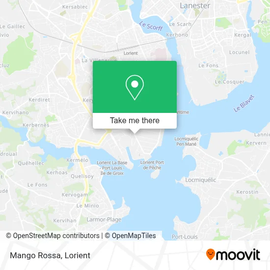 Mango Rossa map