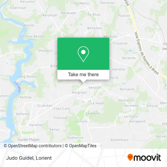 Judo Guidel map
