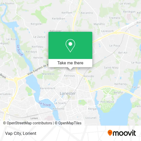 Vap City map