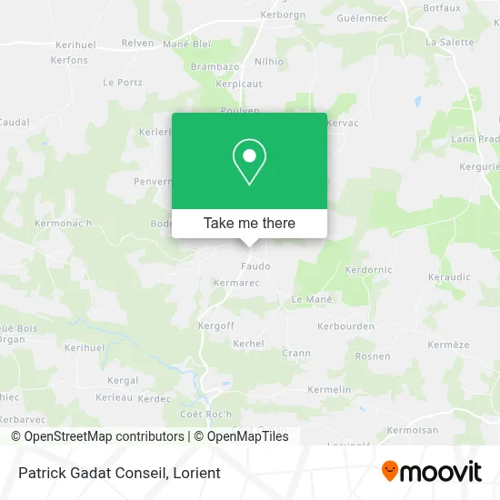 Patrick Gadat Conseil map