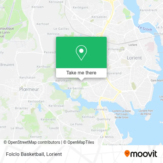 Folclo Basketball map