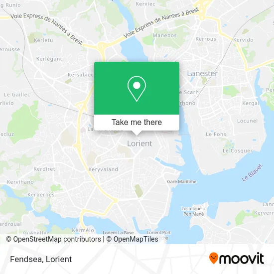 Fendsea map