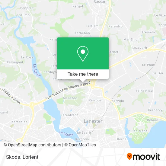 Skoda map