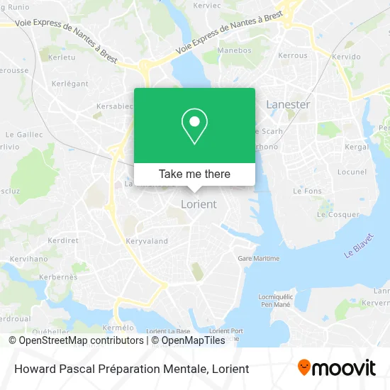 Howard Pascal Préparation Mentale map