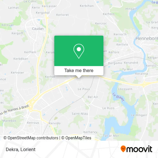 Dekra map