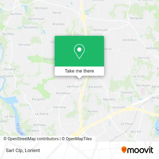 Sarl Clp map