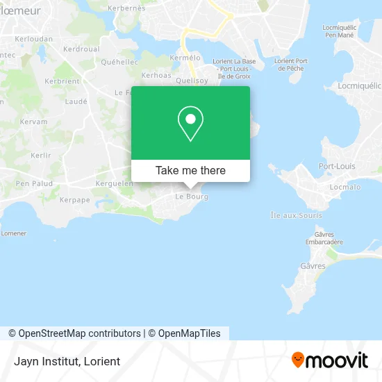 Jayn Institut map