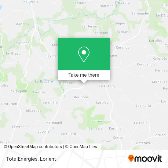 Totalenergies map