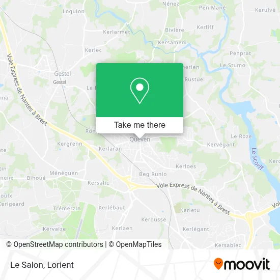 Le Salon map