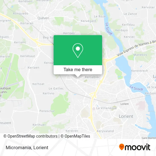 Micromania map