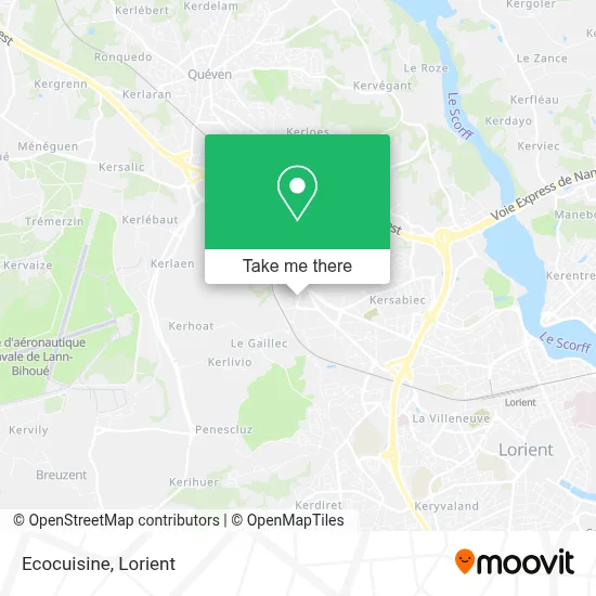 Ecocuisine map
