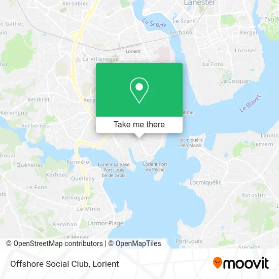 Offshore Social Club map