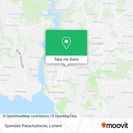 Speedair Parachutisme map