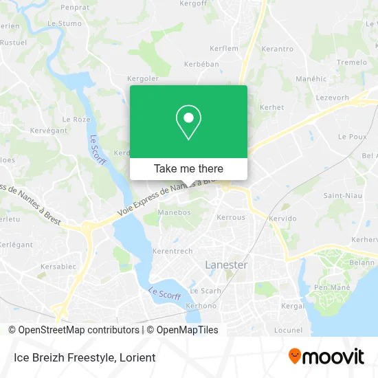 Ice Breizh Freestyle map