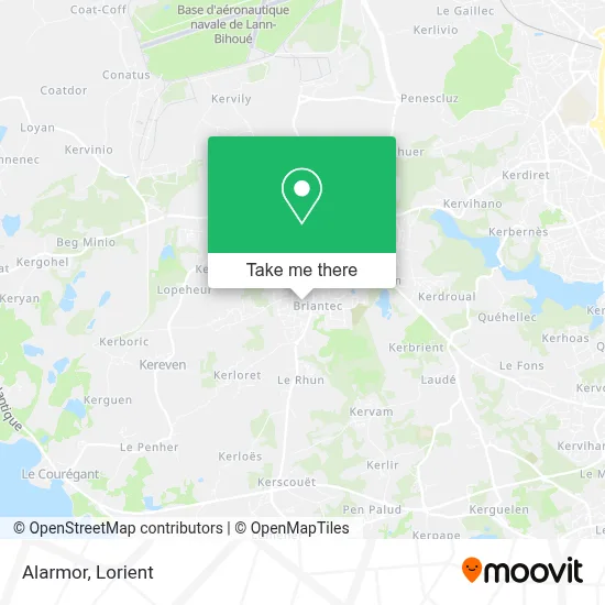 Alarmor map