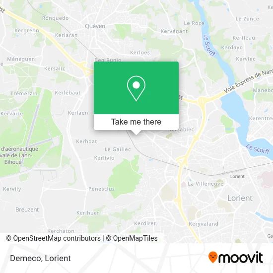 Demeco map
