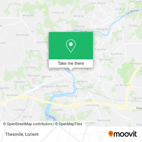 Thesmile map