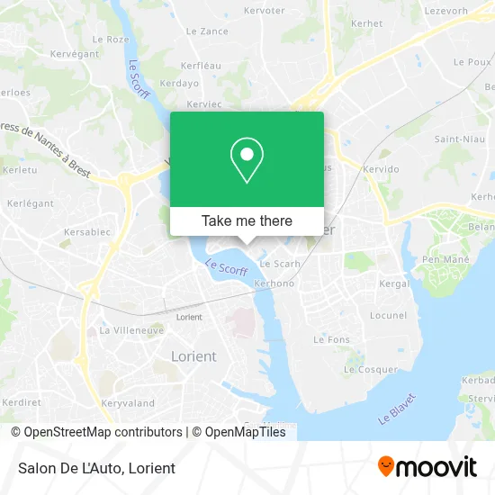 Salon De L'Auto map