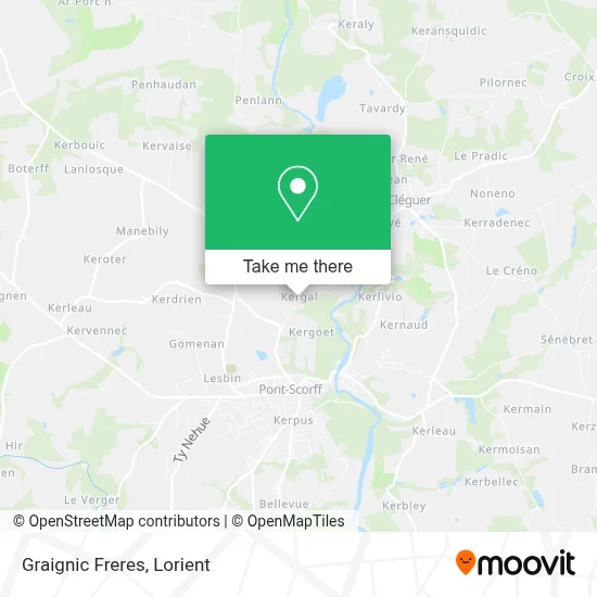 Graignic Freres map