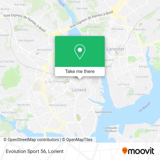 Evolution Sport 56 map