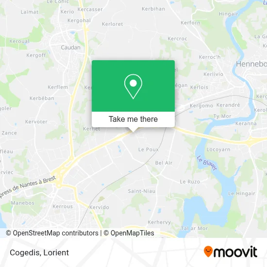 Cogedis map