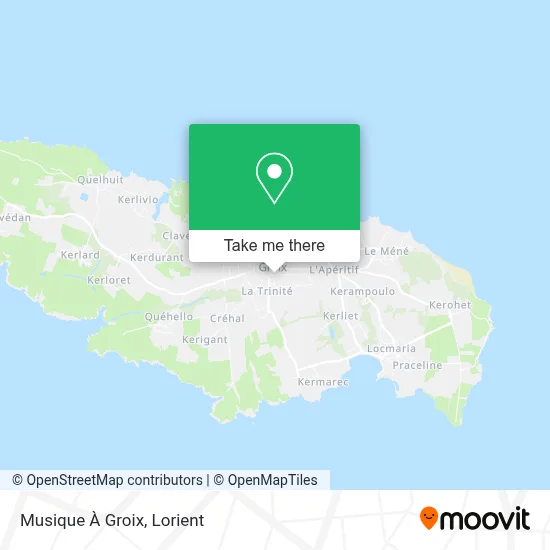 Musique À Groix map