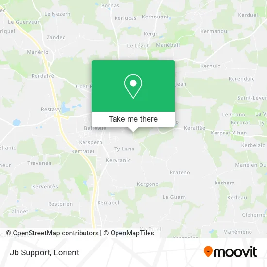 Jb Support map