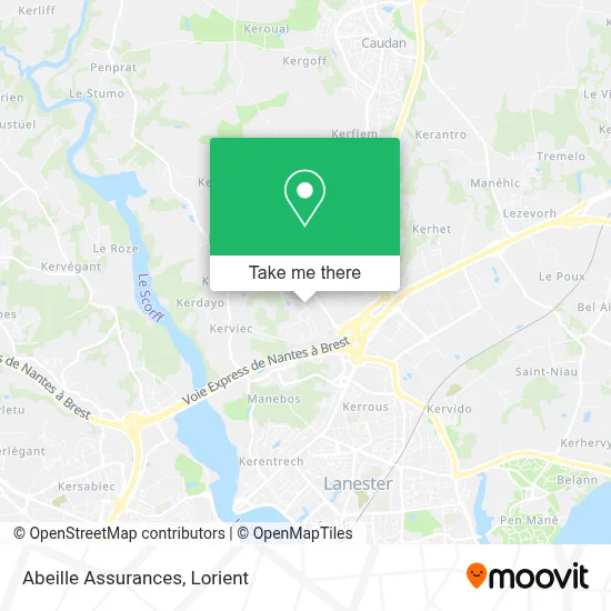 Abeille Assurances map
